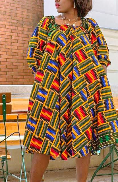 A picture of Full Dress Mini Urban Kitenge