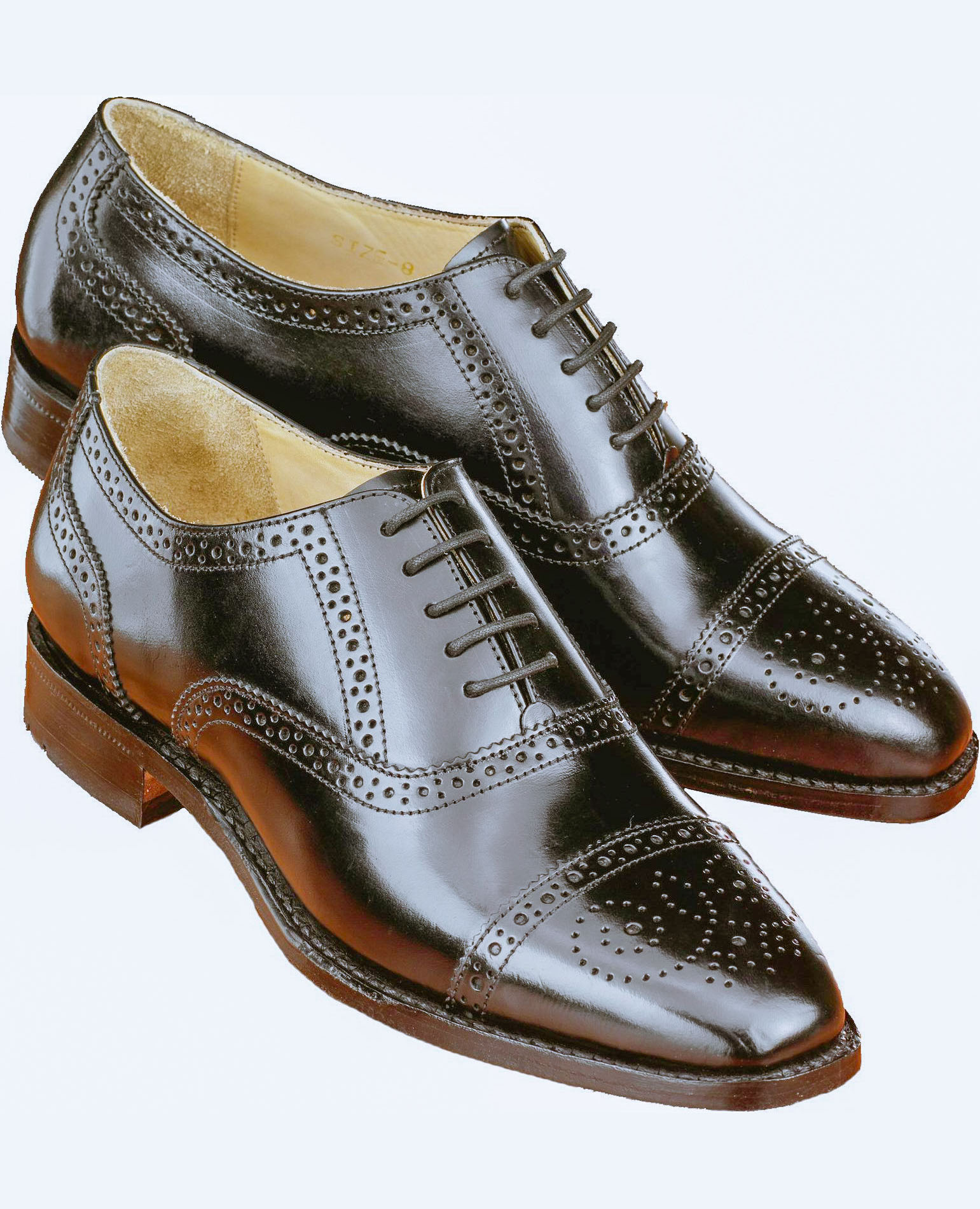 A picture of Black Oxford Leather Shoes